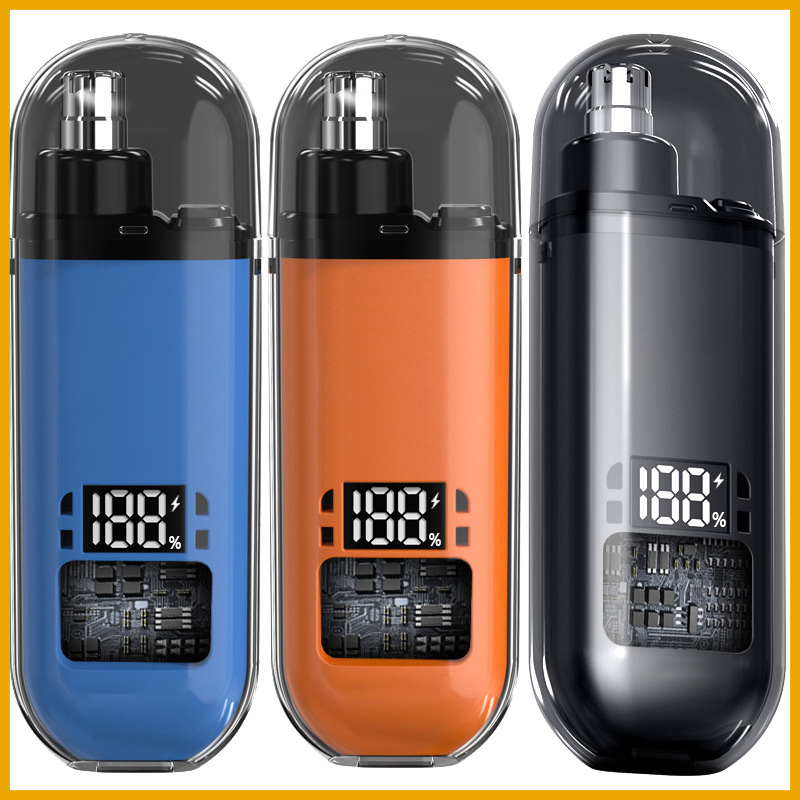 Quality Men'S Grooming Kit - 新型2026年式 電動デジタル耳鼻毛トリマー メンズ用 - USB-C充電式 ポータブル急速充電