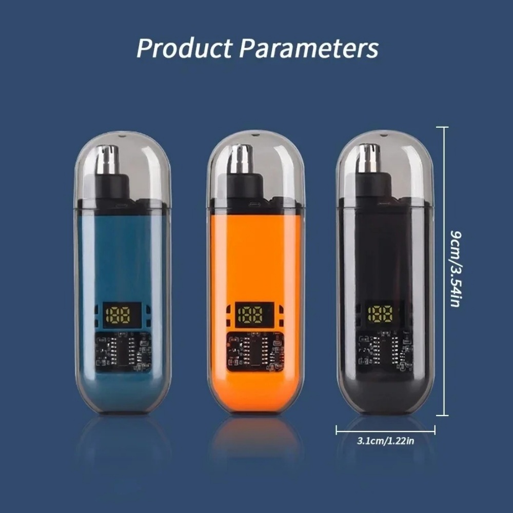 鼻毛耳毛トリマー 電動ミニコンパクトポータブル USB-C急 - Men'S Grooming Facial のレビューと価格
