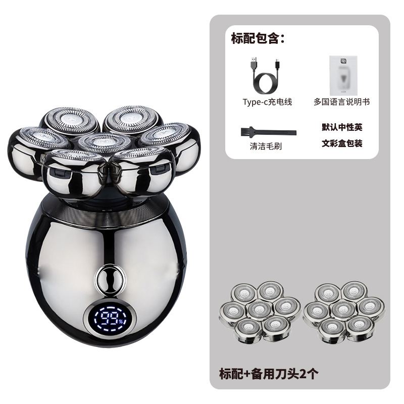 多機能5-in-1電気シェーバー（男性用）、充電式USB防水 - Men'S Grooming Razor Kit のレビューと価格
