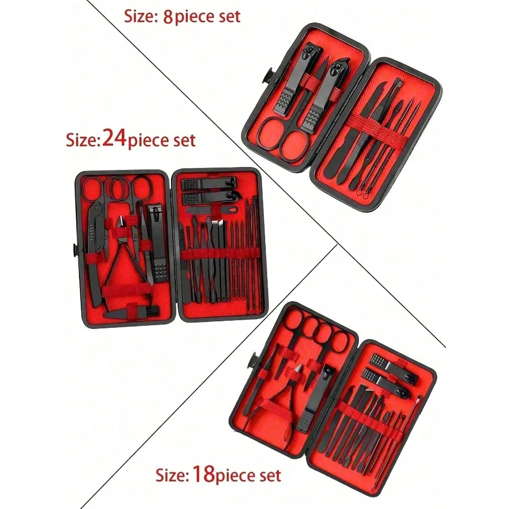 8/24個入りプロフェッショナルマニキュアセット＆ペディキュ - Men'S Grooming Facial のレビューと価格